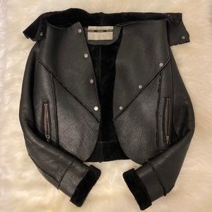 TopShop leather jacket ( GOOD CONDITION)